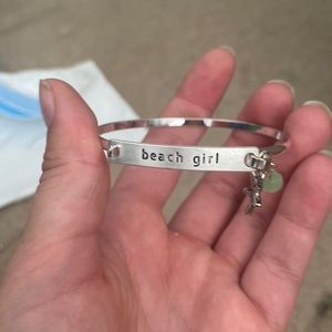 Beach Girl Silver Bracelet